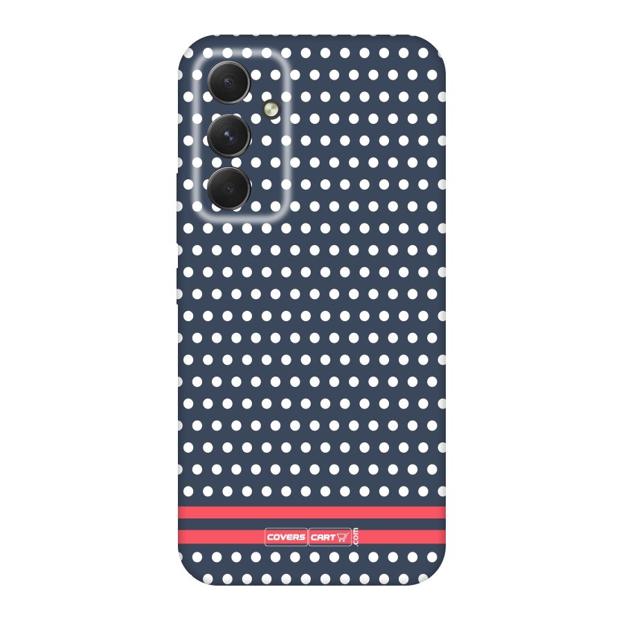 Classic Polka Dots Original Polycarbonate Back Case for Galaxy A54