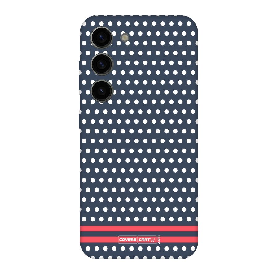 Classic Polka Dots Original Polycarbonate Back Case for Galaxy S23