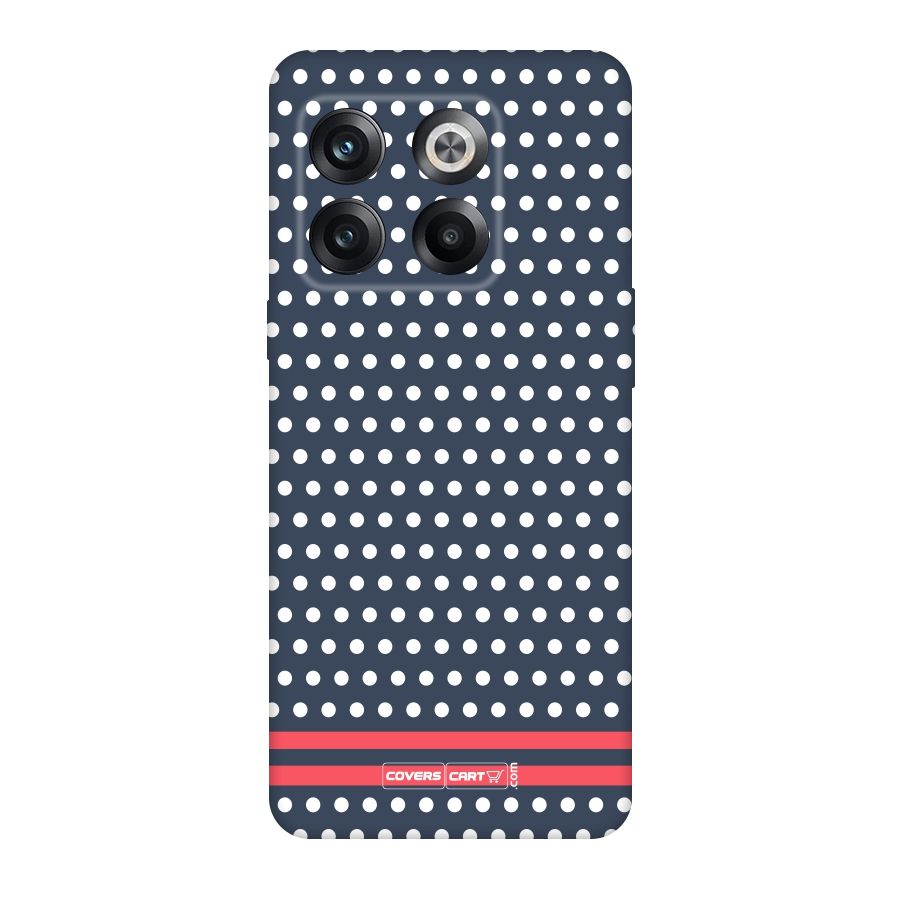 Classic Polka Dots Original Polycarbonate Back Case for OnePlus 10T