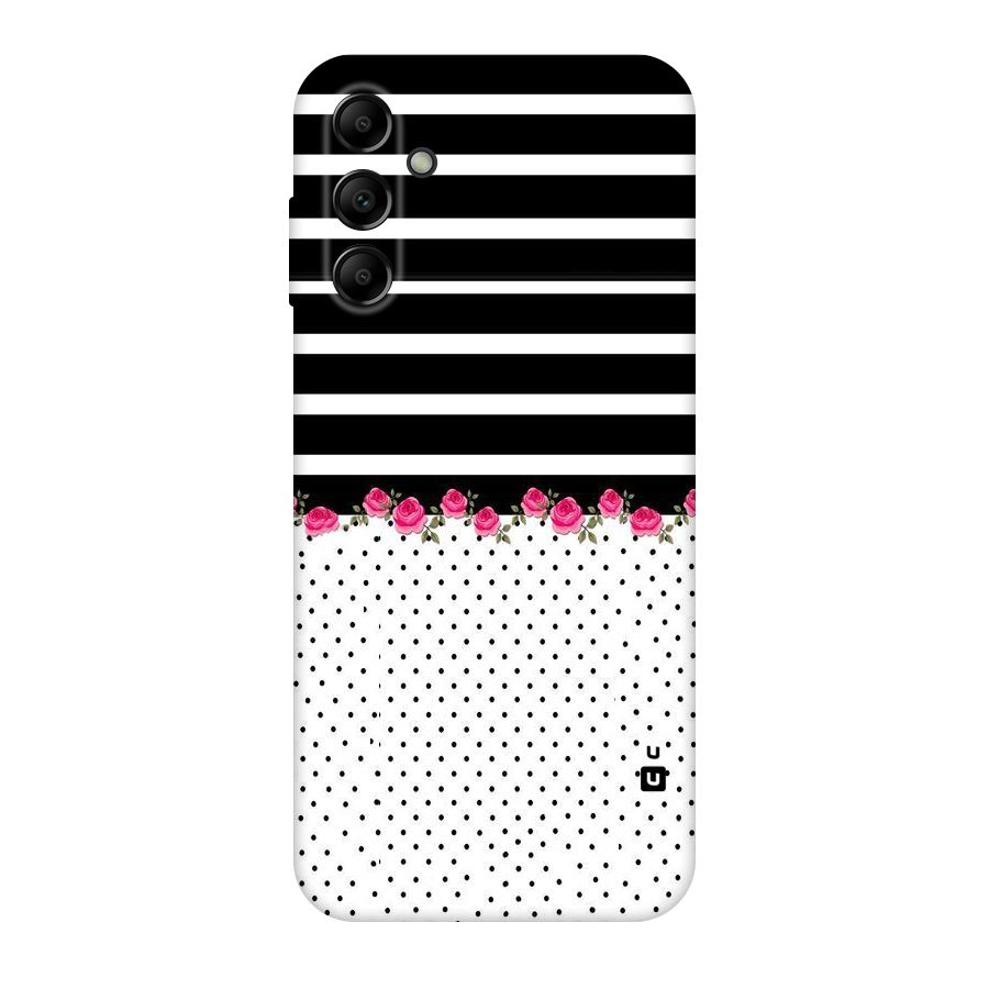 Classic Polka Stripes Original Polycarbonate Back Case for Galaxy A14 5G