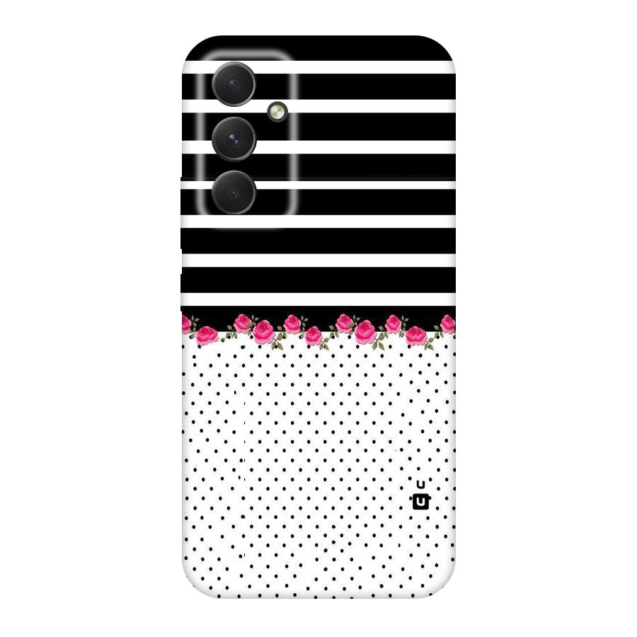 Classic Polka Stripes Original Polycarbonate Back Case for Galaxy A54