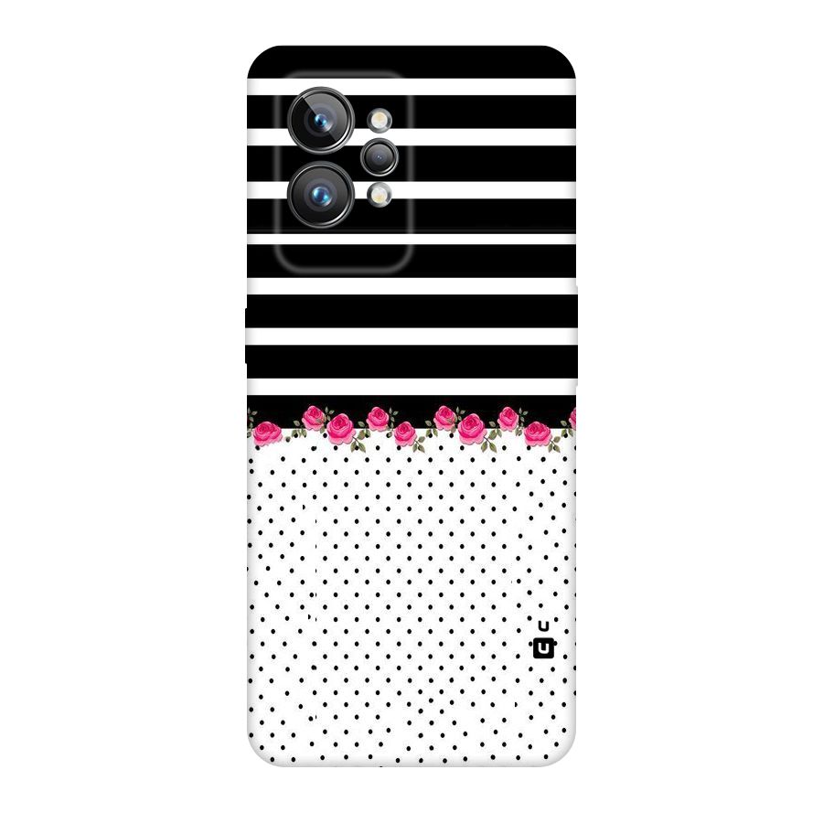 Classic Polka Stripes Original Polycarbonate Back Case for Realme GT2 Pro