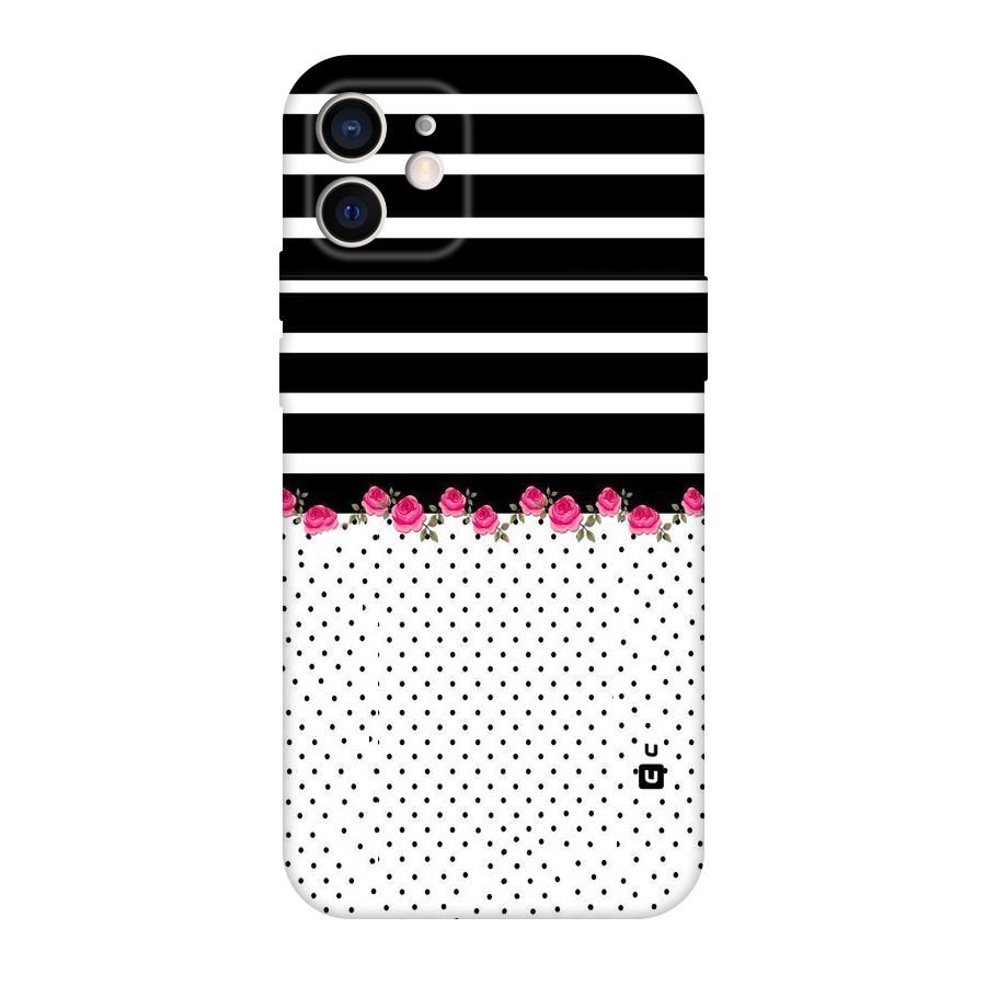 Classic Polka Stripes Original Polycarbonate Back Case for iPhone 12 Pro