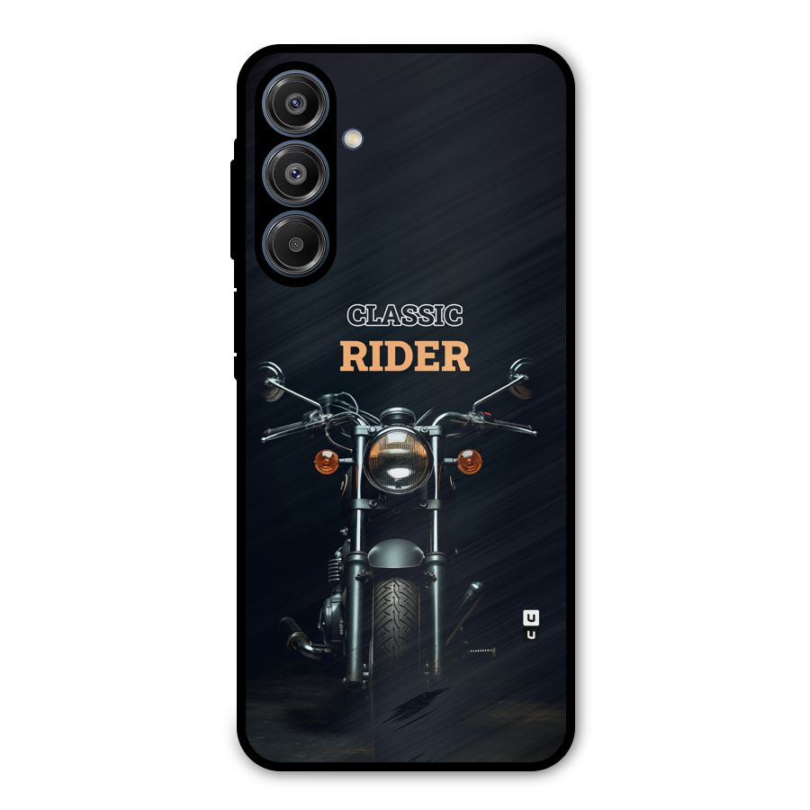 Classic RIder Metal Back Case for Galaxy A16 5G