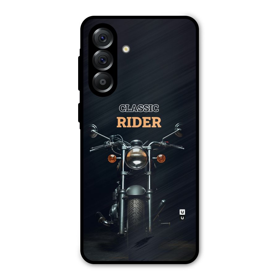 Classic RIder Metal Back Case for Galaxy A56