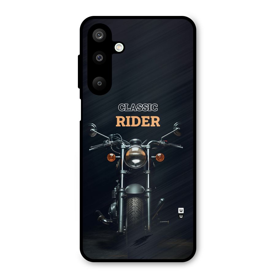Classic RIder Metal Back Case for Galaxy M16