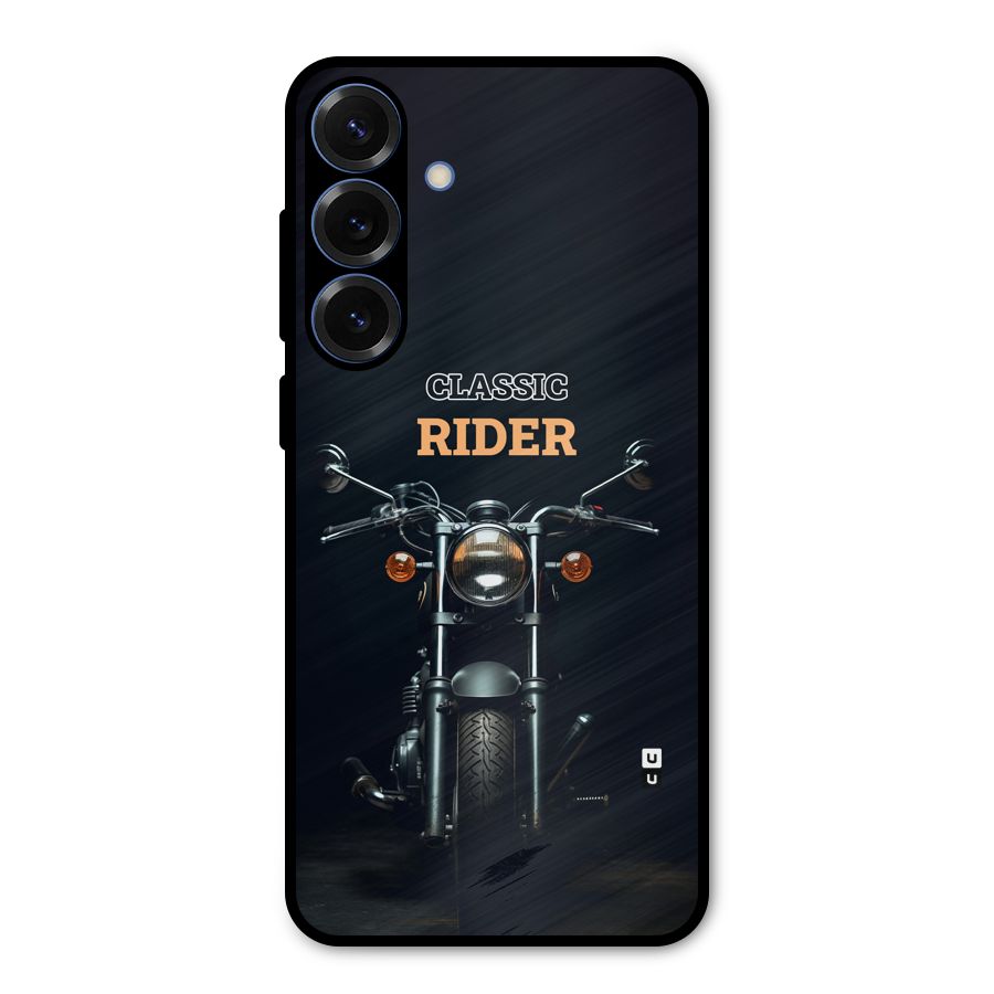 Classic RIder Metal Back Case for Galaxy S25 Plus