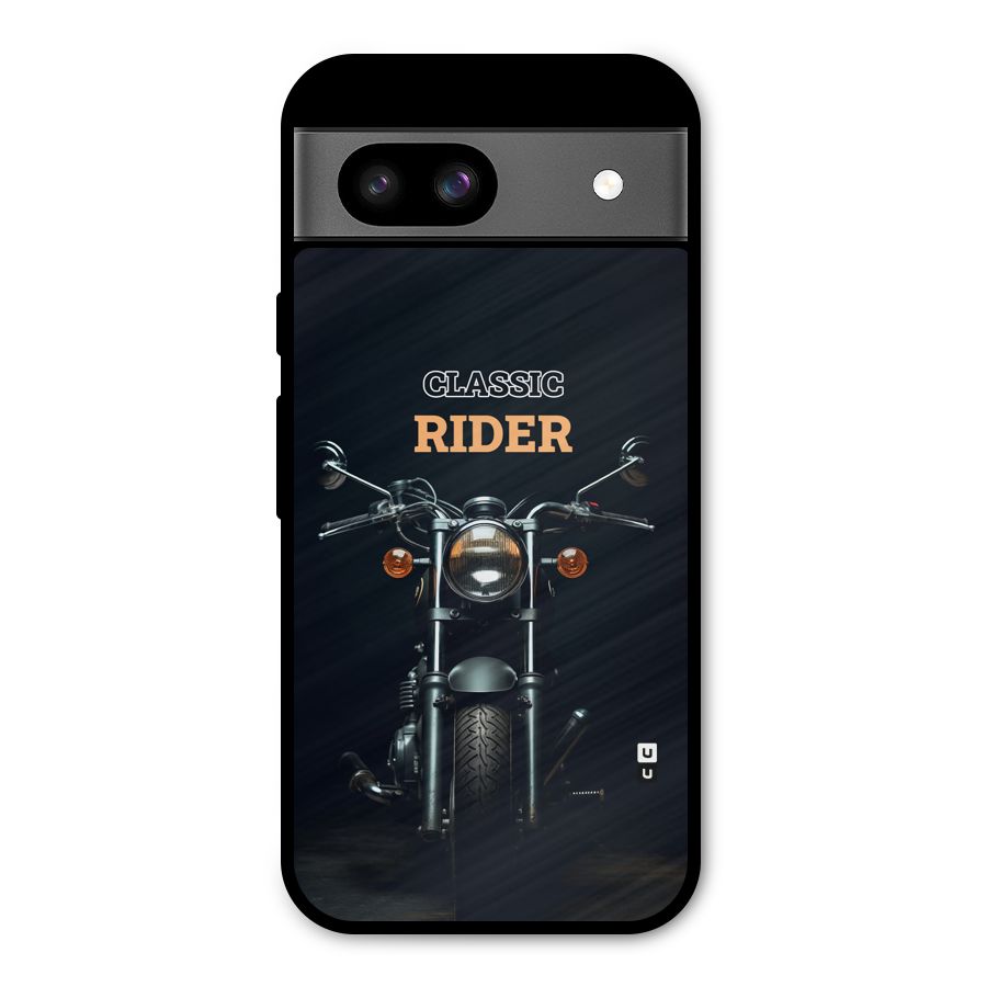 Classic RIder Metal Back Case for Google Pixel 8a
