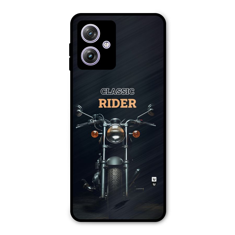 Classic RIder Metal Back Case for Moto G64