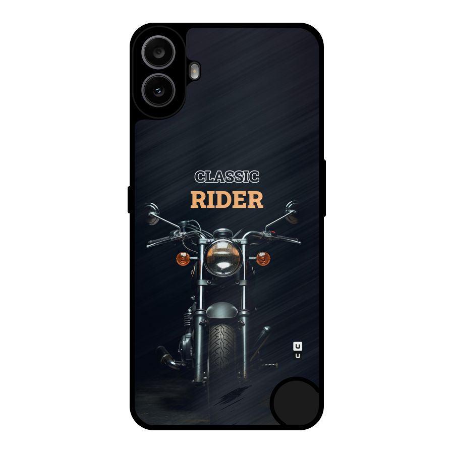 Classic RIder Metal Back Case for Nothing CMF Phone 1