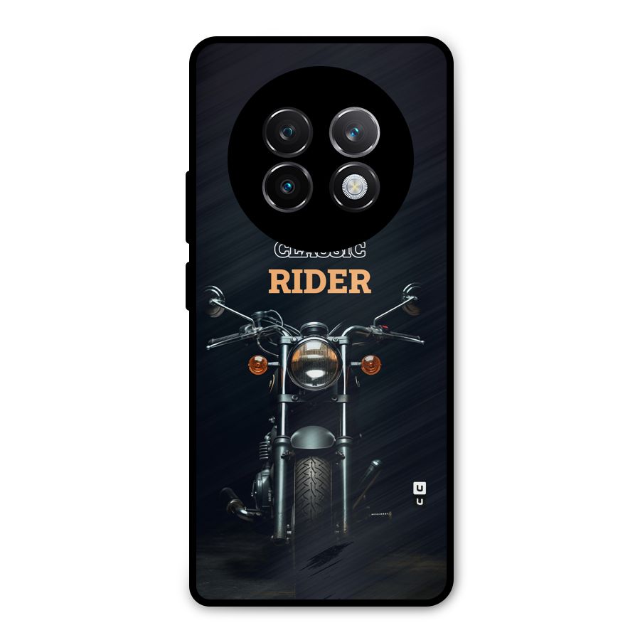 Classic RIder Metal Back Case for Realme 13 Plus