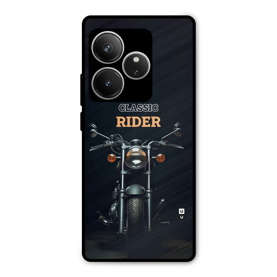 Classic RIder Metal Back Case for Realme GT 6