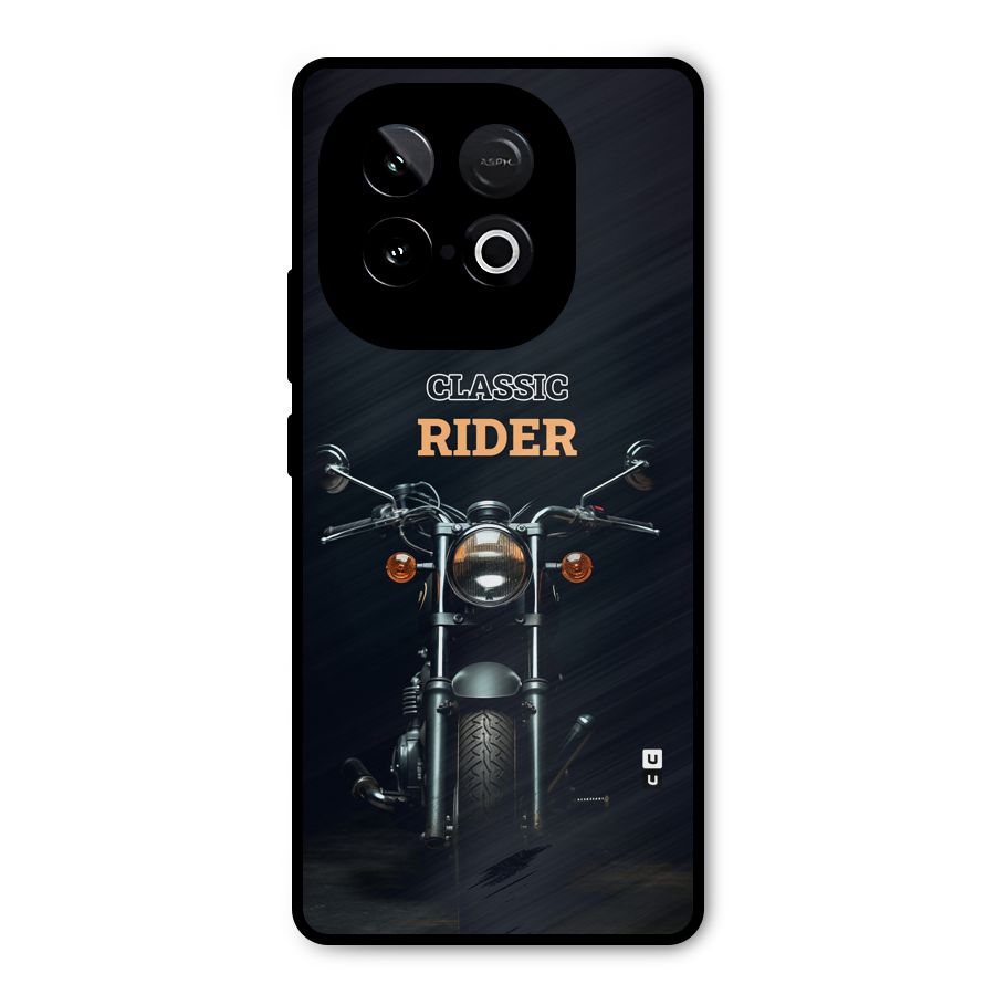 Classic RIder Metal Back Case for iQOO Neo 10