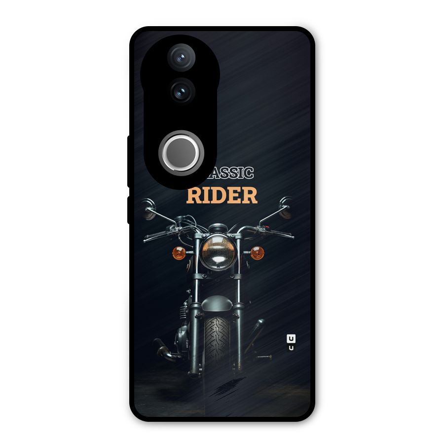 Classic RIder Metal Back Case for iQOO Z10R