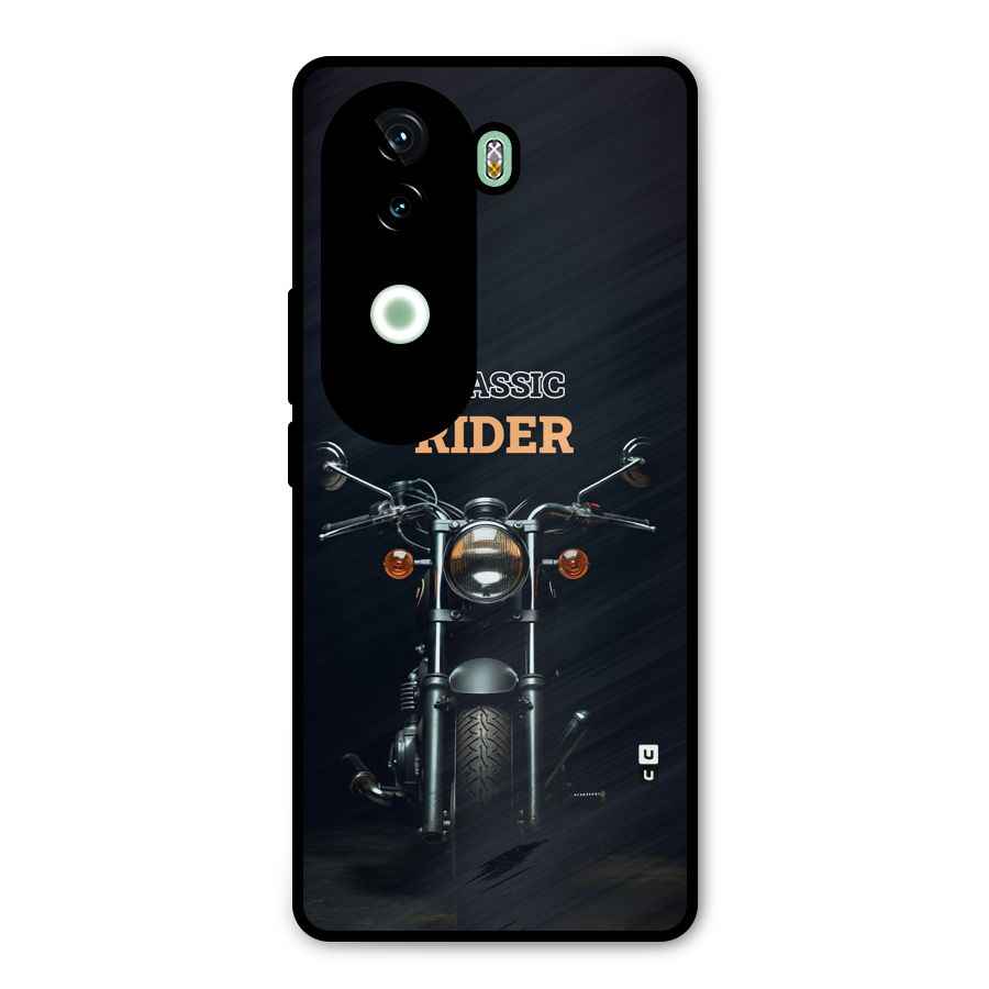 Classic RIder Metal Back Case for iQOO Z9s
