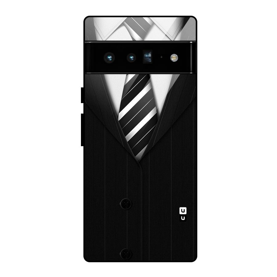 Classic Ready Suit Glass Back Case for Google Pixel 6 Pro