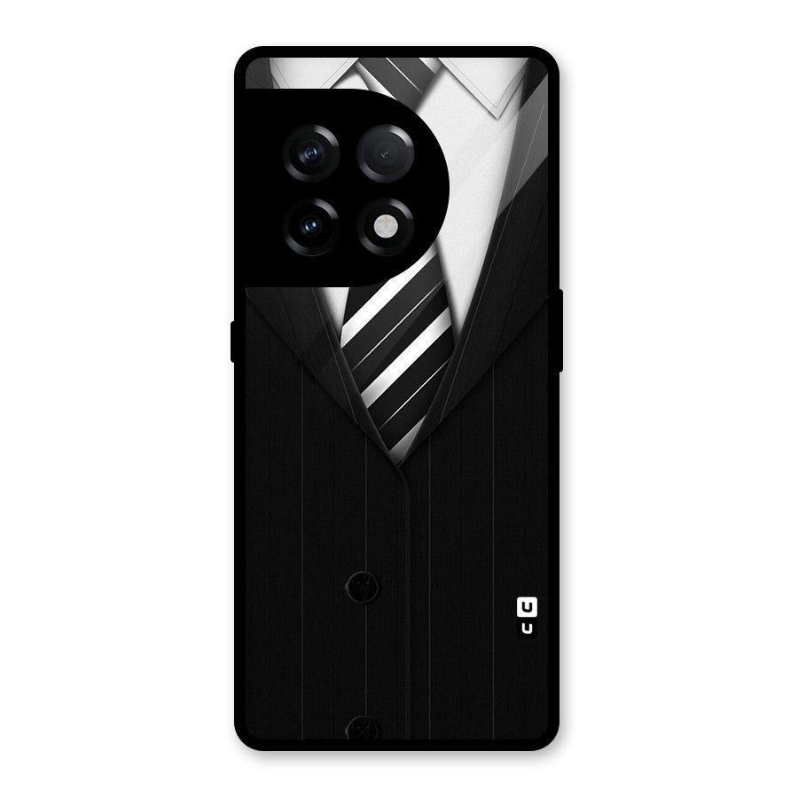 Classic Ready Suit Glass Back Case for OnePlus 11R