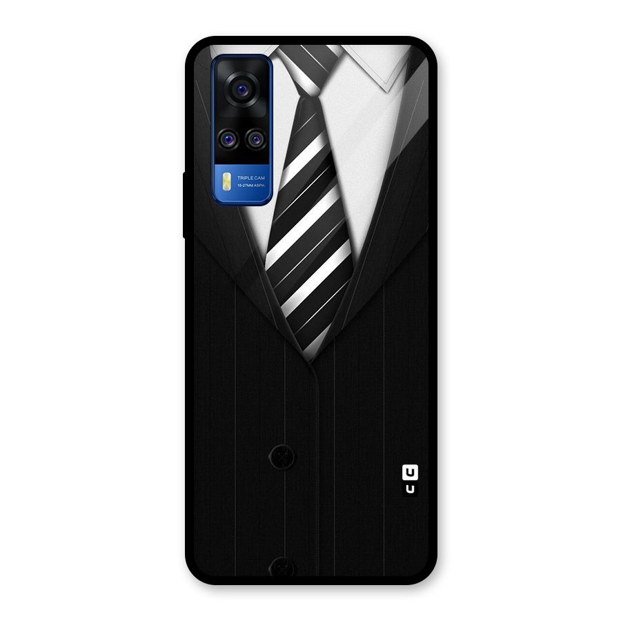 Classic Ready Suit Glass Back Case for Vivo Y31
