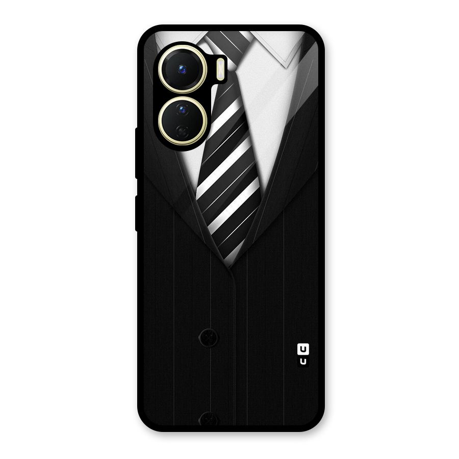Classic Ready Suit Glass Back Case for Vivo Y56