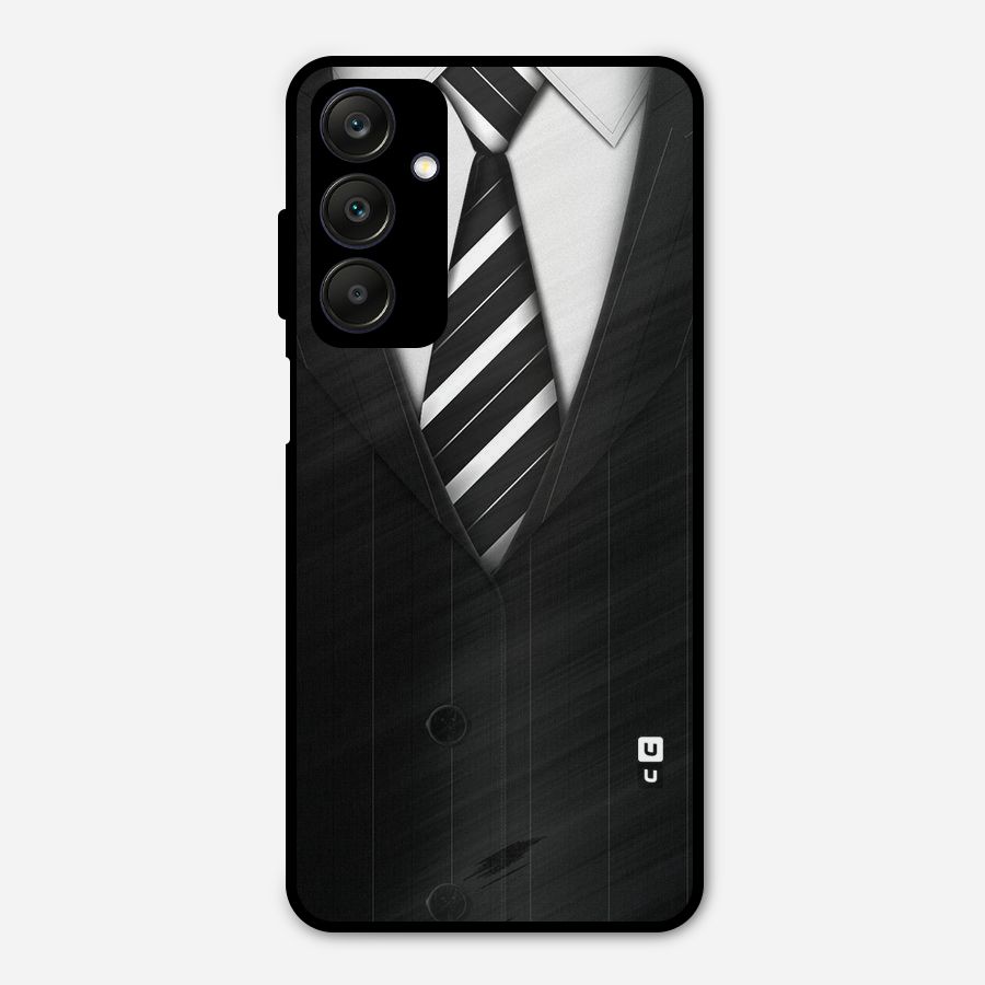 Classic Ready Suit Metal Back Case for Galaxy A25 5G