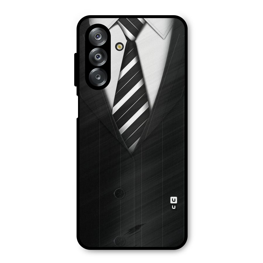 Classic Ready Suit Metal Back Case for Galaxy A26