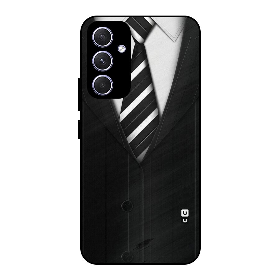 Classic Ready Suit Metal Back Case for Galaxy A54