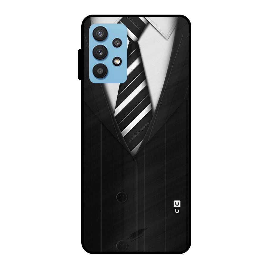 Classic Ready Suit Metal Back Case for Galaxy M32 5G