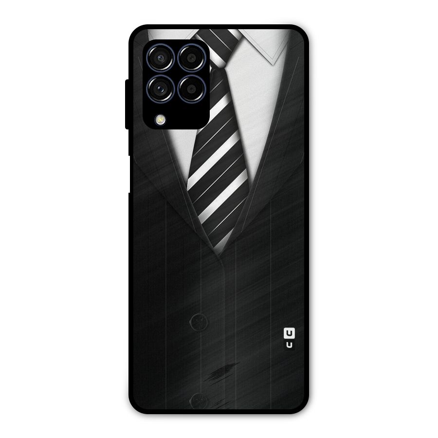 Classic Ready Suit Metal Back Case for Galaxy M53 5G