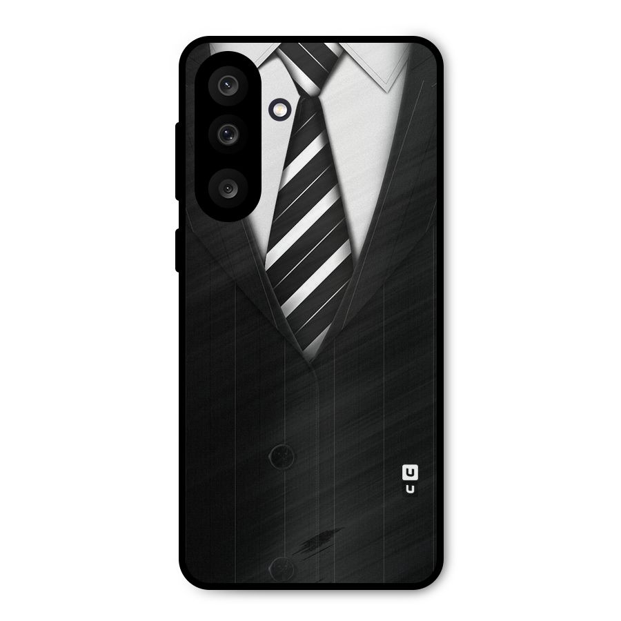 Classic Ready Suit Metal Back Case for Galaxy M56