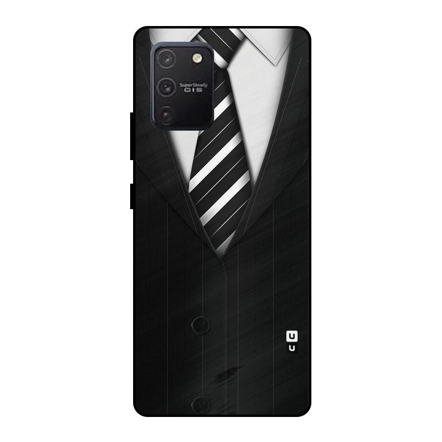 Classic Ready Suit Metal Back Case for Galaxy S10 Lite