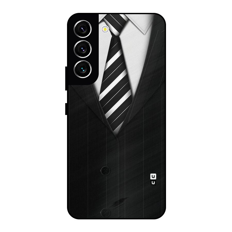 Classic Ready Suit Metal Back Case for Galaxy S22 5G