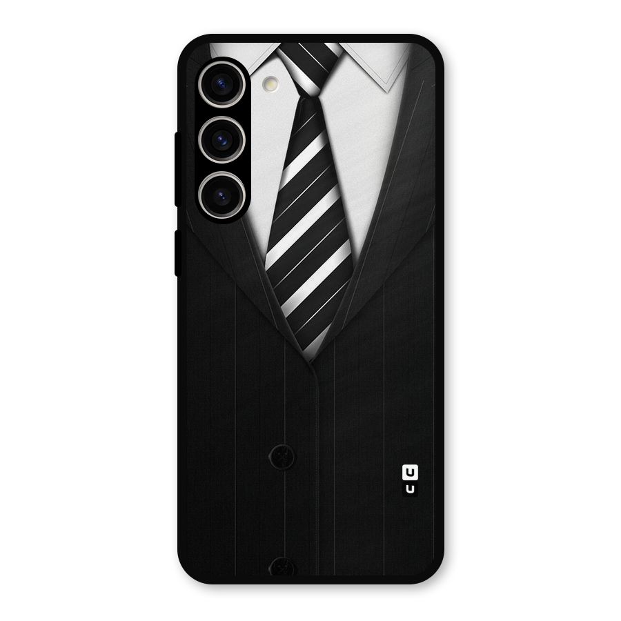 Classic Ready Suit Metal Back Case for Galaxy S23 Plus