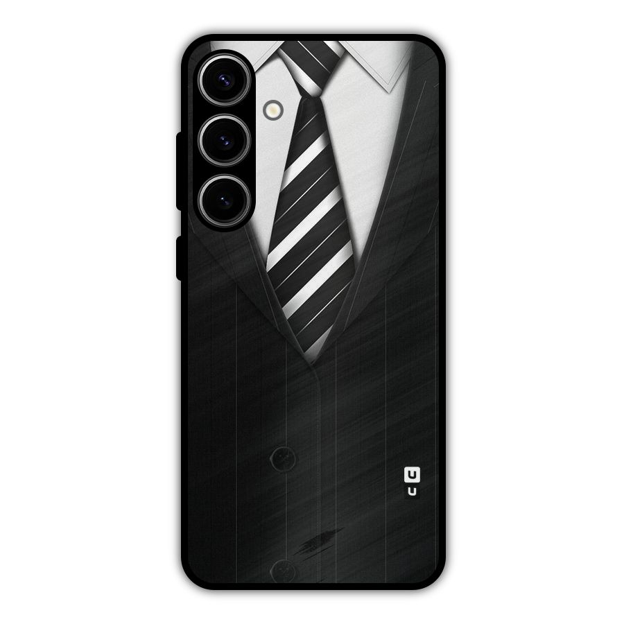 Classic Ready Suit Metal Back Case for Galaxy S24 Plus
