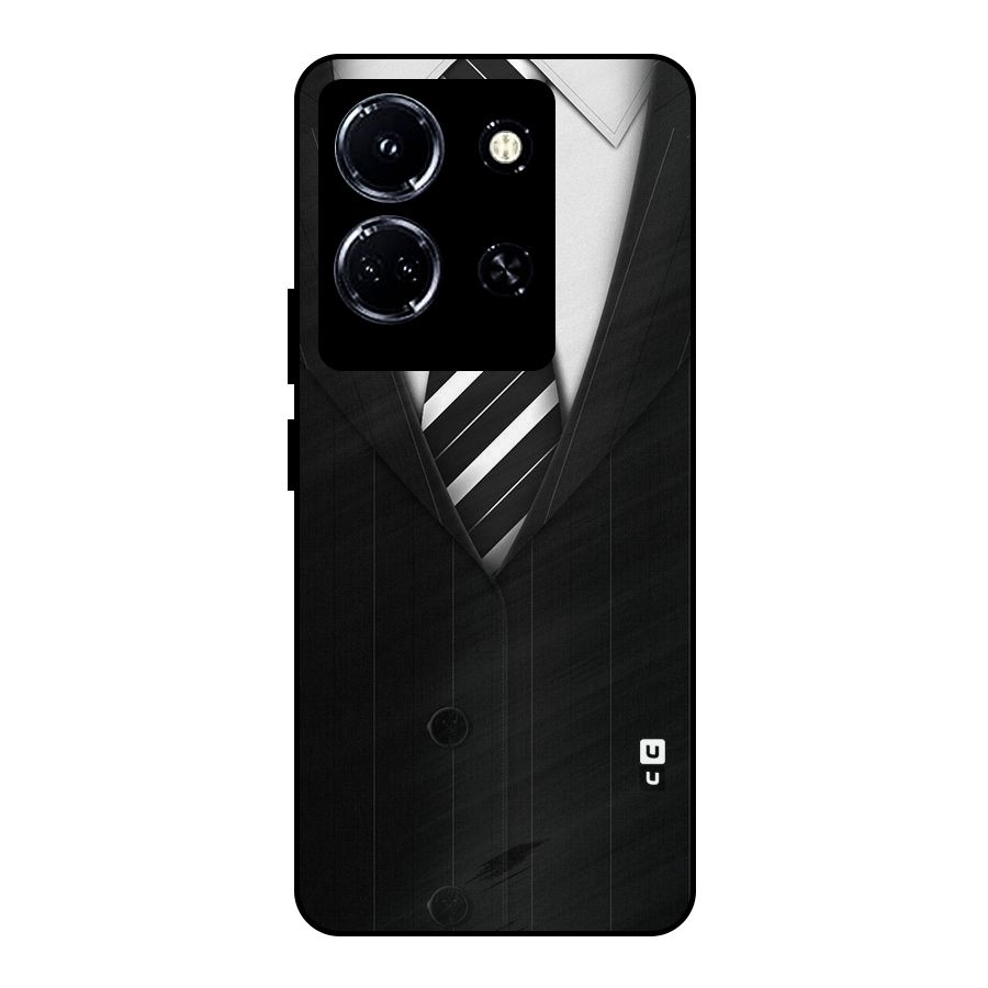 Classic Ready Suit Metal Back Case for Infinix Note 30 5G