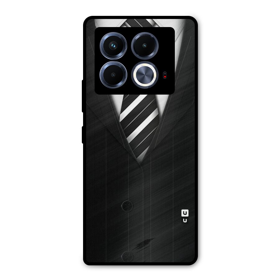 Classic Ready Suit Metal Back Case for Infinix Note 40 5G