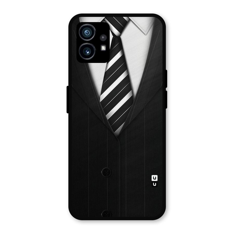 Classic Ready Suit Metal Back Case for Nothing Phone 1