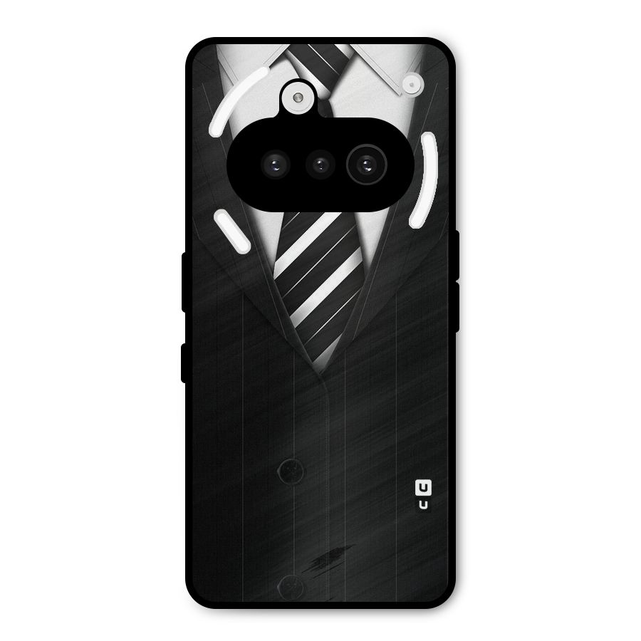Classic Ready Suit Metal Back Case for Nothing Phone 3a