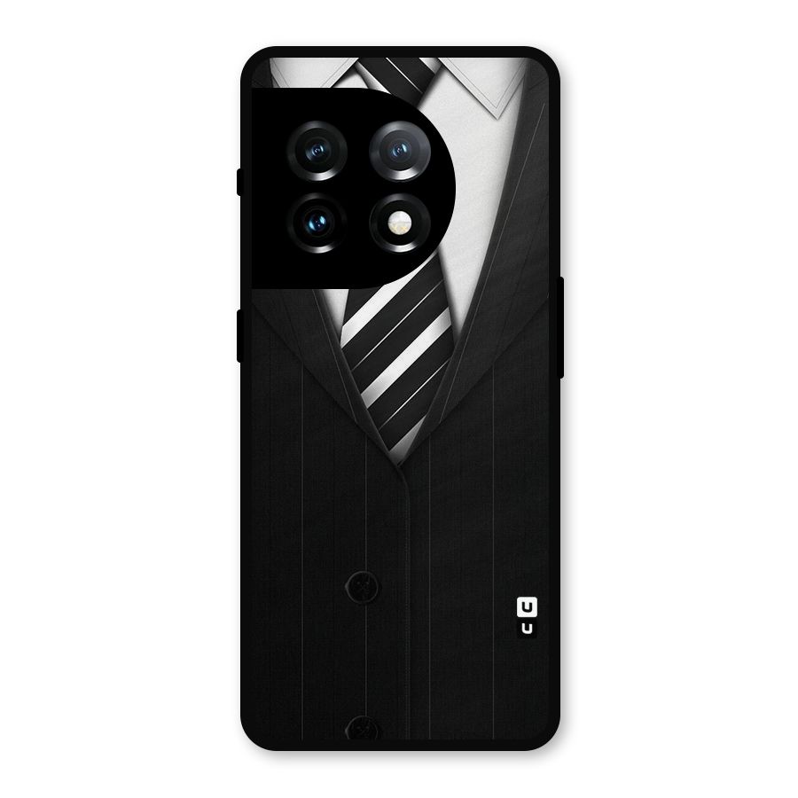 Classic Ready Suit Metal Back Case for OnePlus 11