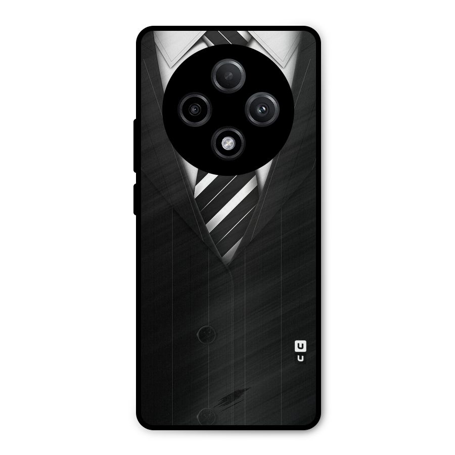 Classic Ready Suit Metal Back Case for Oppo F27 Pro Plus