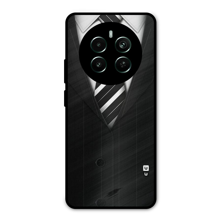 Classic Ready Suit Metal Back Case for Realme 12 Plus