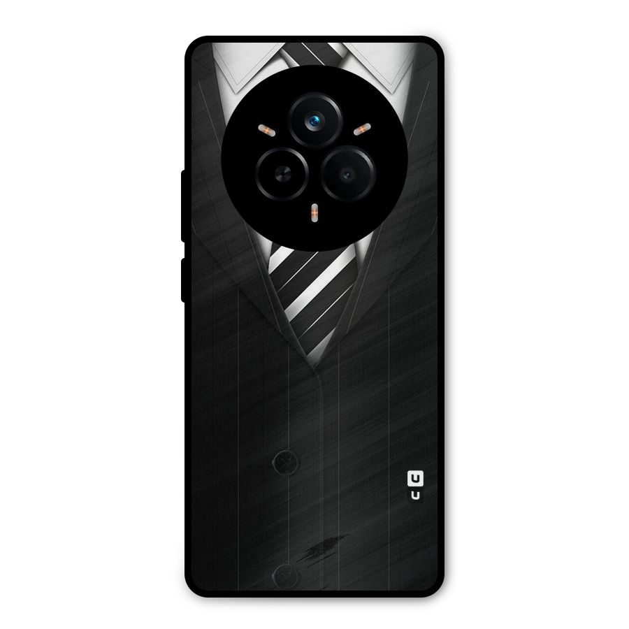 Classic Ready Suit Metal Back Case for Realme 14 Pro