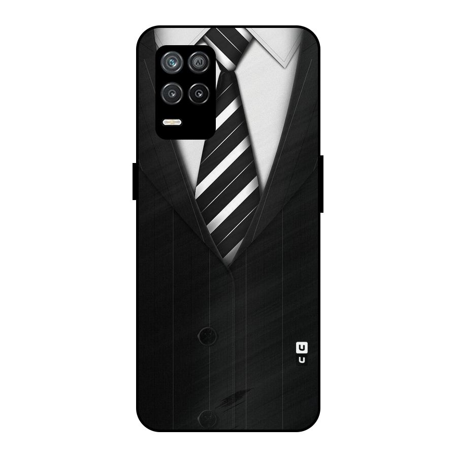 Classic Ready Suit Metal Back Case for Realme 8 5G