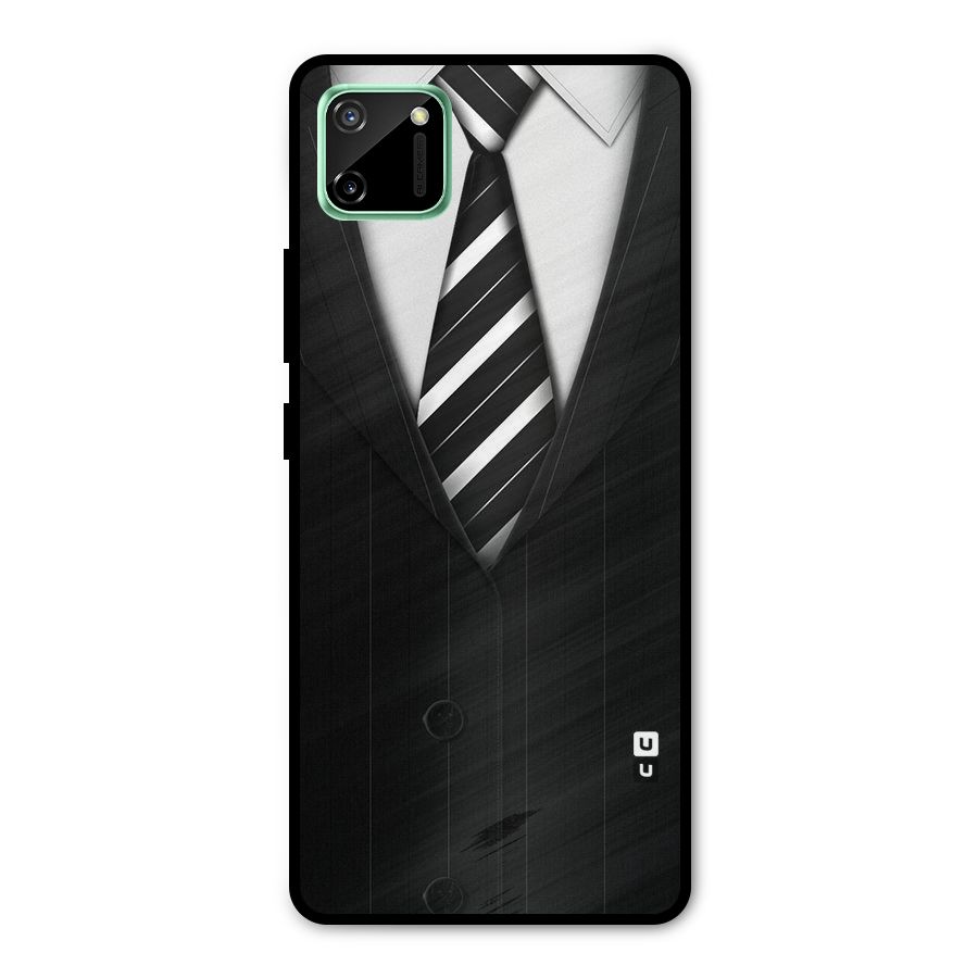 Classic Ready Suit Metal Back Case for Realme C11