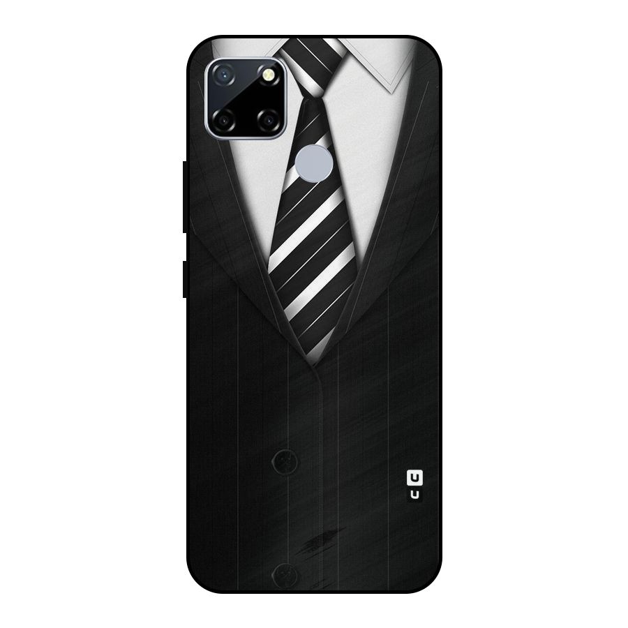 Classic Ready Suit Metal Back Case for Realme Narzo 20
