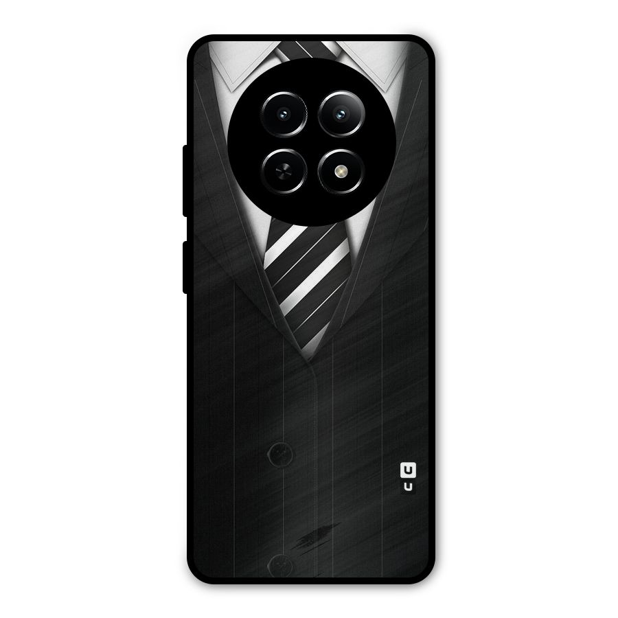 Classic Ready Suit Metal Back Case for Realme Narzo 70x 5G