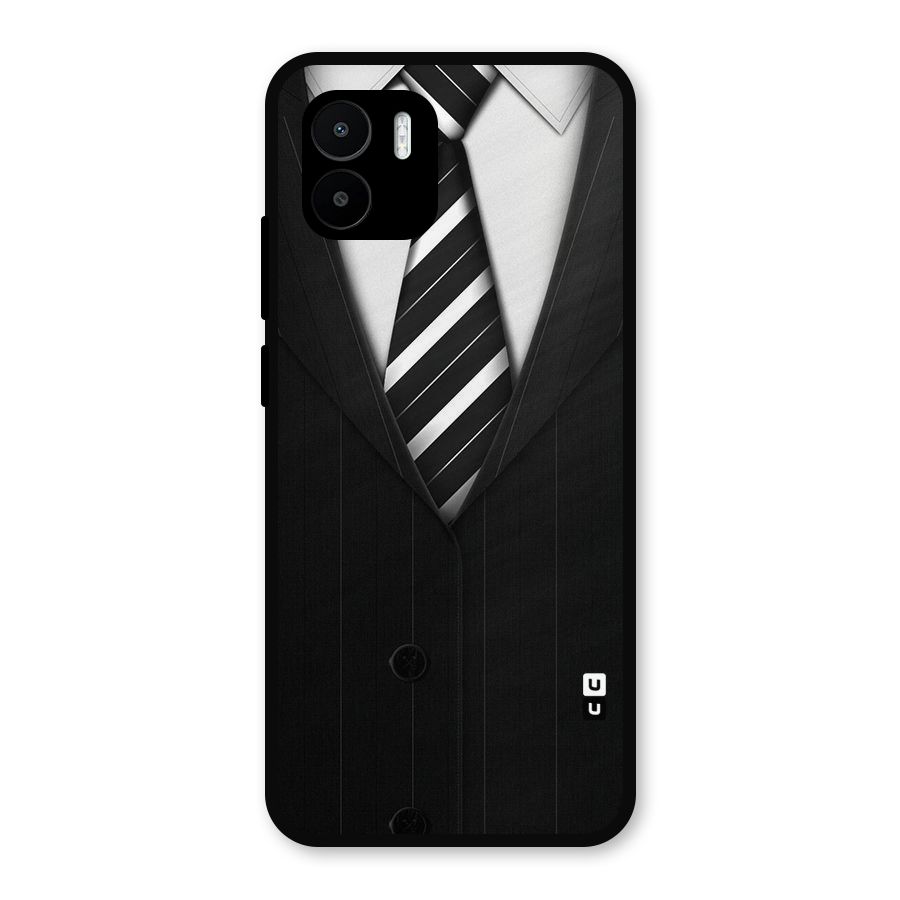 Classic Ready Suit Metal Back Case for Redmi A1