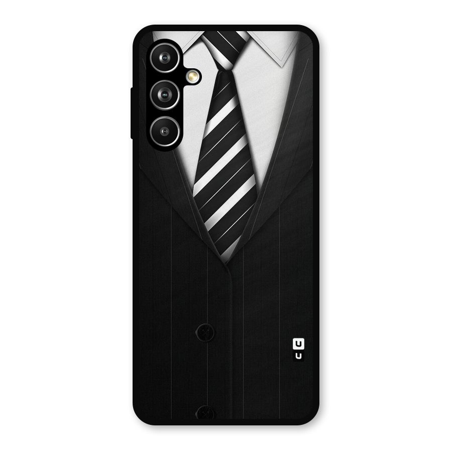 Classic Ready Suit Metal Back Case for Samsung Galaxy M54