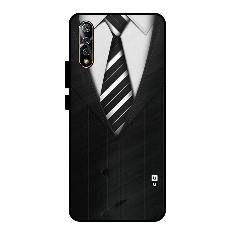 Classic Ready Suit Metal Back Case for Vivo S1