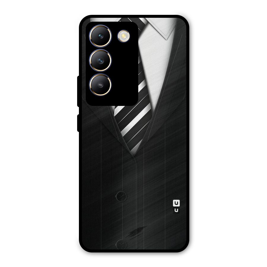 Classic Ready Suit Metal Back Case for Vivo T3 5G