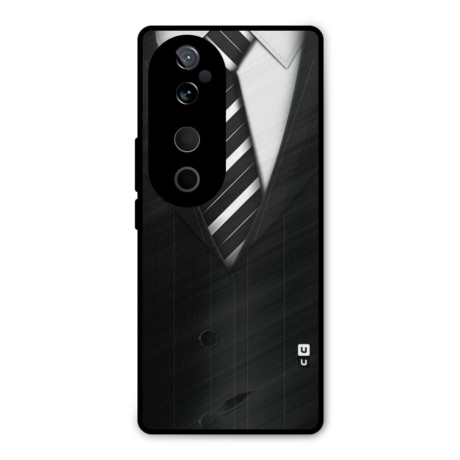 Classic Ready Suit Metal Back Case for Vivo T3 Ultra